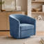 Fauteuil d'appoint pivotant en chenille-516561333