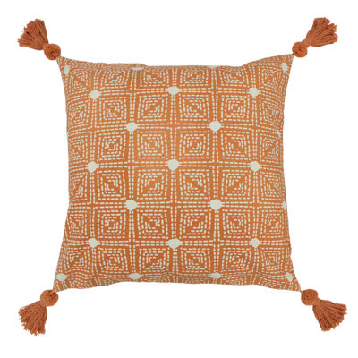 Chia Geometric Square Throw Cushion