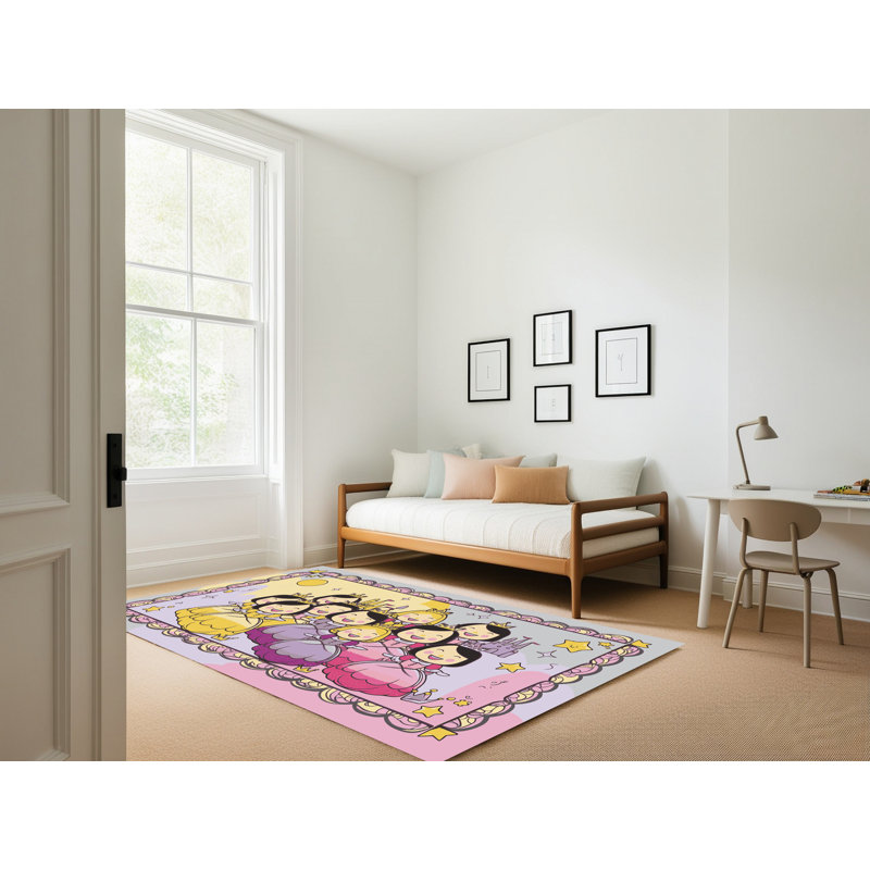 Tapis fantaisie East Urban Home, Rectangle 4pi x 6 pi