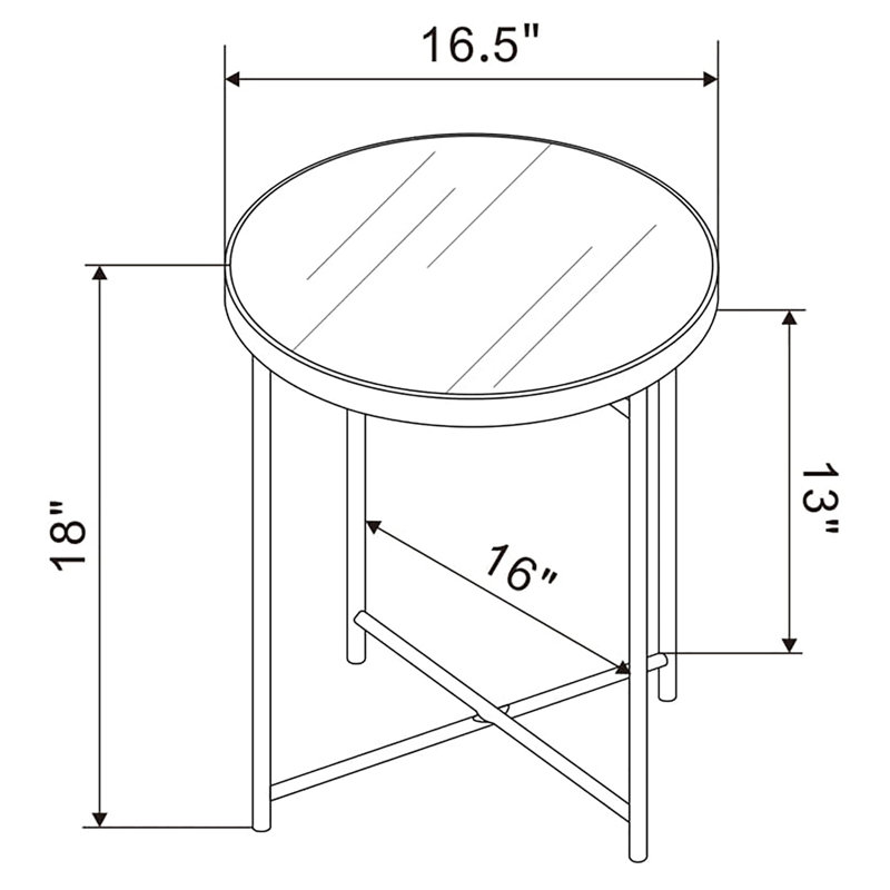 Table de bout Sevenoak