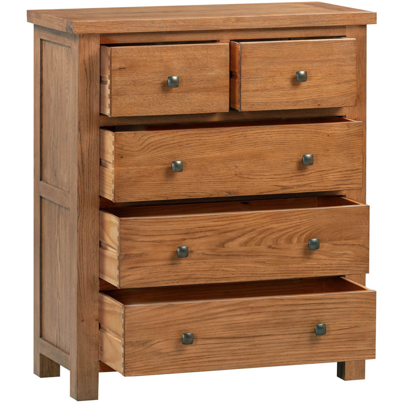 Benigni 85cm W 5 - Drawer Chest of Drawers