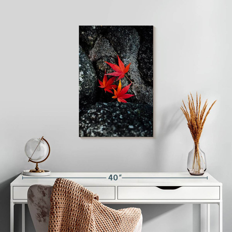 Harnek Pop Fallen Maple Leaves, 24" H x 16" W