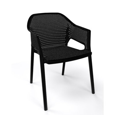 Chaise de patio empilable Minush