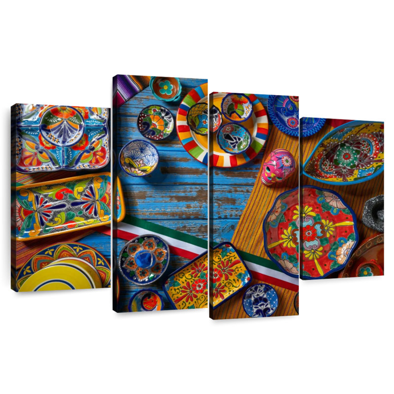 Poterie Senne style Talavera, H 22 po x l 36 po