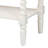 Baxton Studio Bayard Console Table With Bobbin Legs - Spindle Leg Accent Table With Shelf, Cottage Farmhouse Entryway Or Living Room Furniture