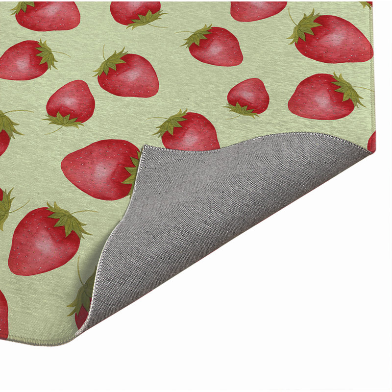 Fraises d'été, Lime, L 24 po x L 36 po