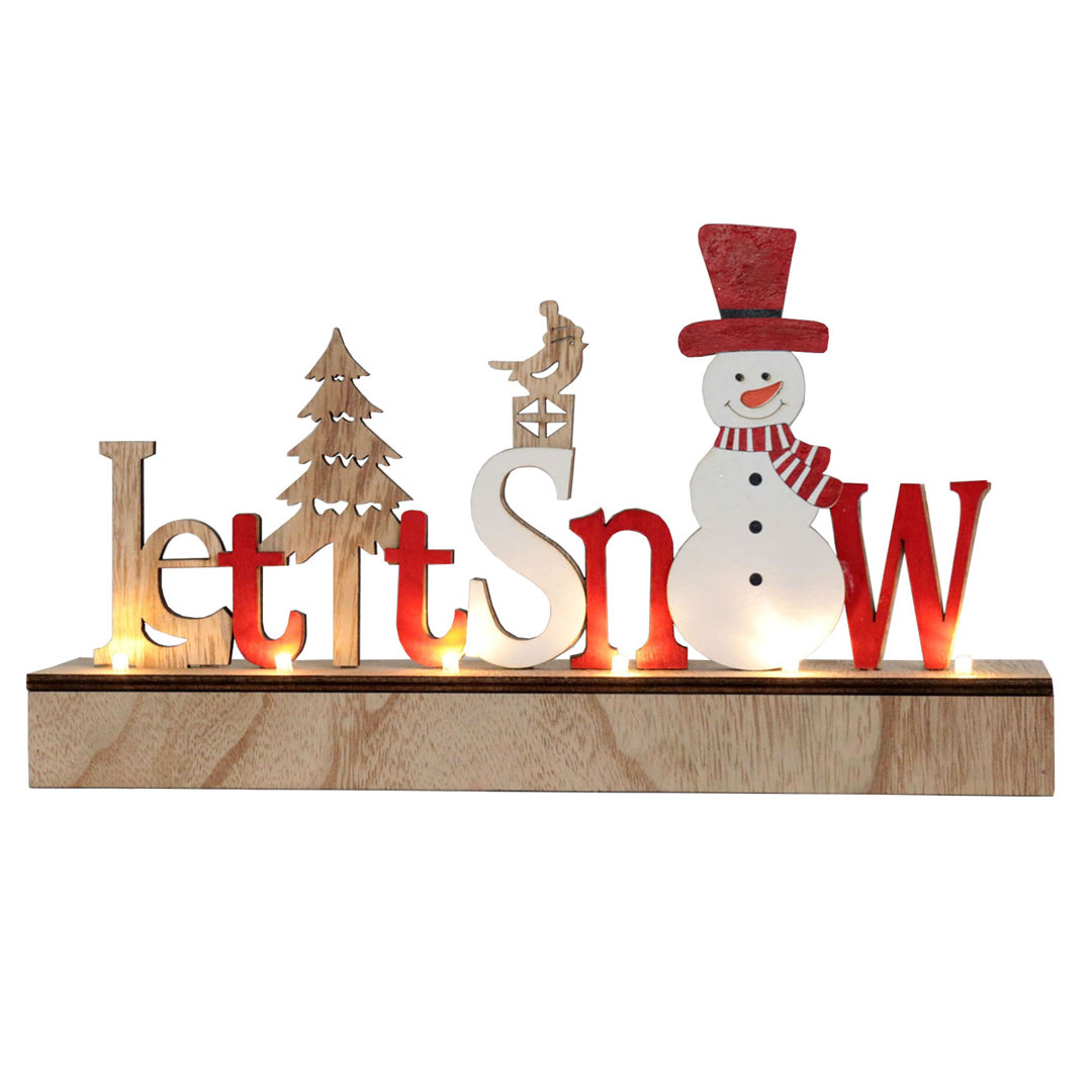 12" Let it Snow LED The Holiday Aisle®