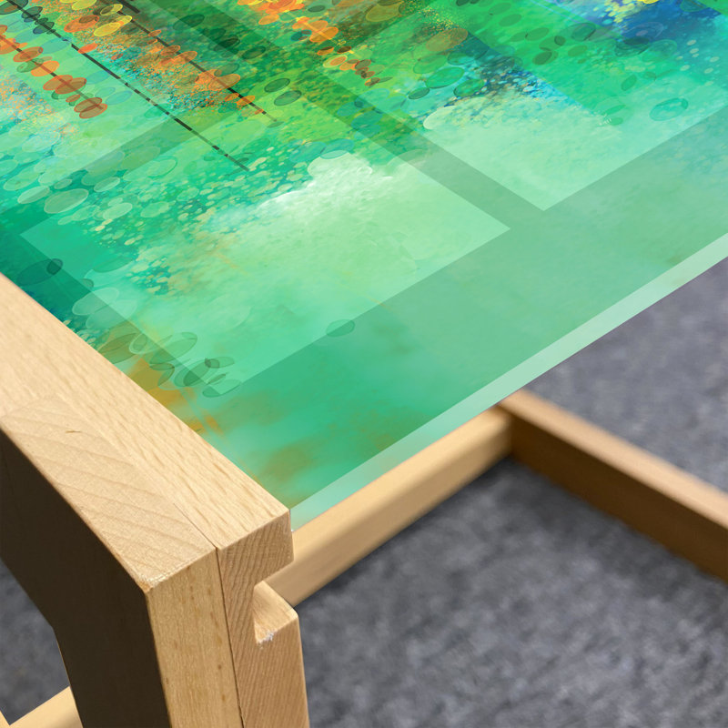 Iratze Sled Coffee Table, 40cm H x 91cm W x 62cm D