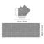 Camilya 15.24 cm W x 15.24 cm L PVC Peel and Stick Mosaic Tile Sticker