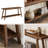 2-Tier Entryway Table,Sofa Table,Space-Saving Console Table-716037450