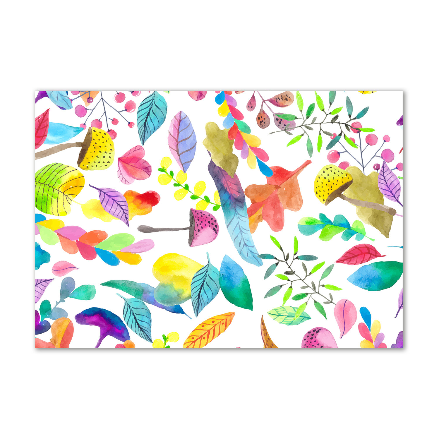 Ophelia & Co. Floral Pattern - Wrapped Canvas Art Prints | Wayfair.co.uk