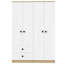 Garde-robe 4 portes avec tiroirs