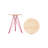 Hudson Solid Wood Top End Table-11795409-11795408
