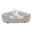 Canapé pour chien surdimensionné ovale semi-fermé surdimensionné-173421109