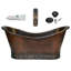 Premier Copper Products BSP5_BTN67DB Bathtub And Drain Package