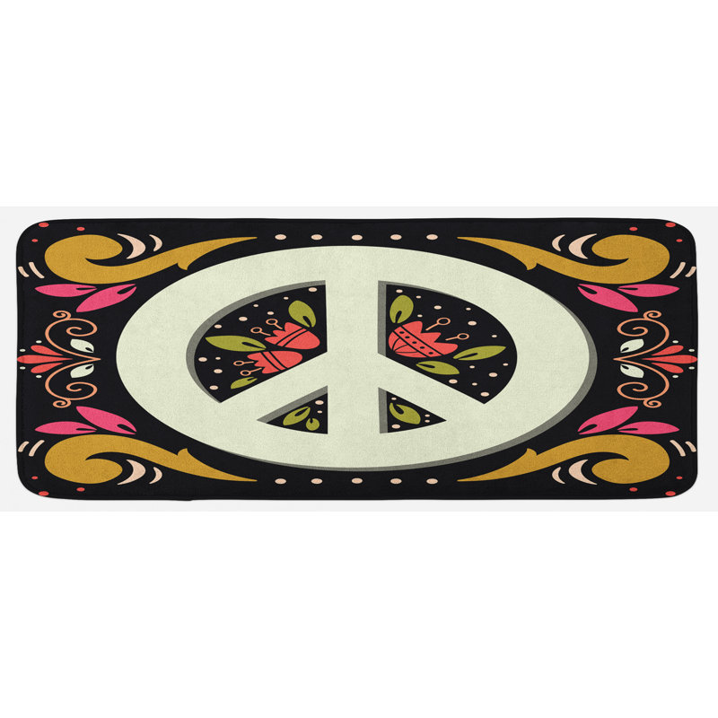 Tapis de cuisine Hippie