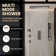 Rodeo 32"X16" Ceiling Mounted 3-Function Thermostatic Complete Shower System With Body Jets And Slide Bar