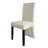 Black Wooden Dining Chair With Velvet Cover-2119460433