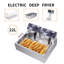 Ubesgoo 5000 Watt 22 Cool Touch Deep Fryer