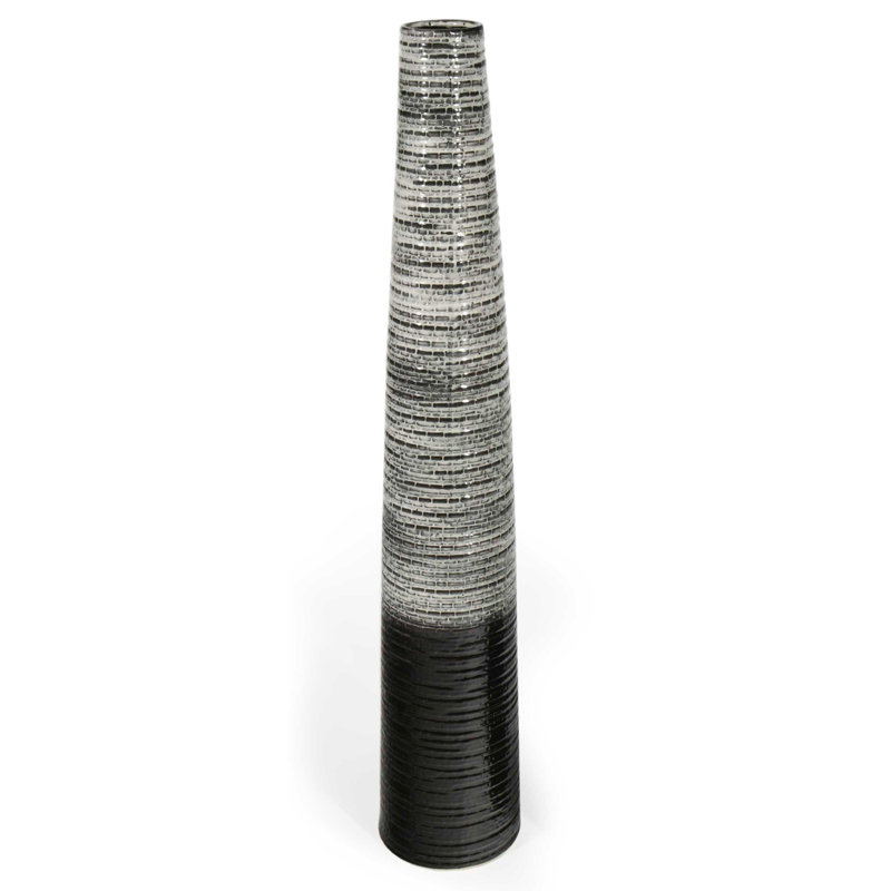 Bittner Ceramic / Porcelain Floor Vase, 39" H x 8" W x 8" D