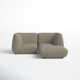 Douglass 3 - Piece Modular Upholstered Reversible L-Sectional