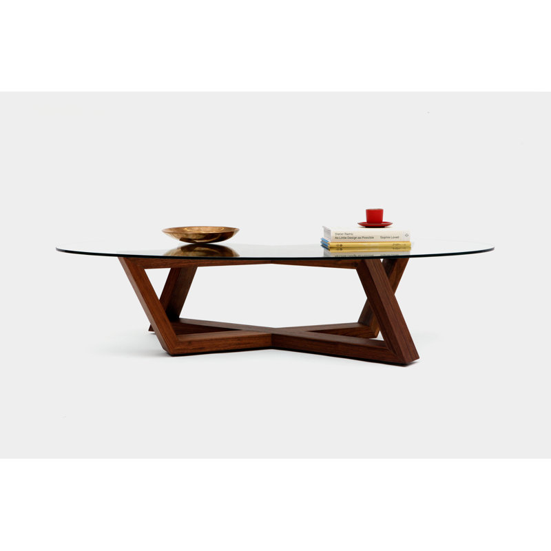 Focal Coffee Table, Walnut, 14" W x 38" L x 72" W