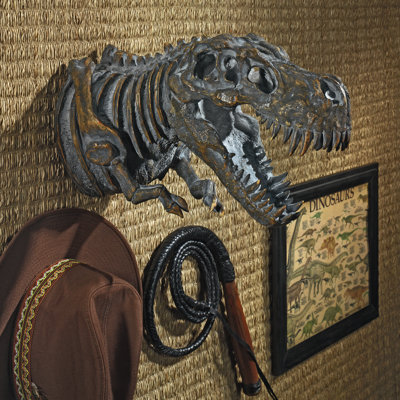 Sculpture murale os du dinosaure T-Rex