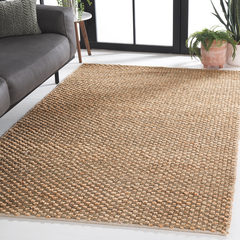 Kayden Natural Fiber Pit Loomed Jute Rug, Rectangle 5' x 8'
