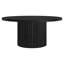 Table basse ronde à cannelures larges 32 po Rollan-1005418346