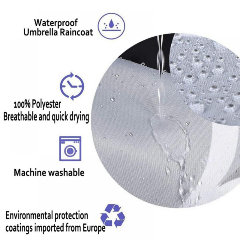 Shower Curtain with Hooks Included, Blue