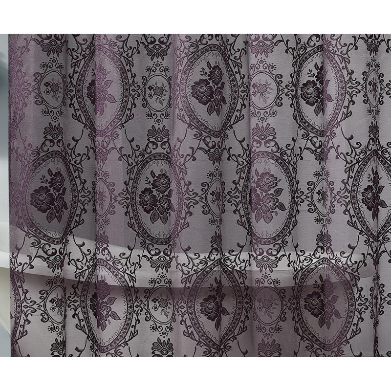 Rideau de douche Sharon Goth, H 72 po x l 36 po, Violet