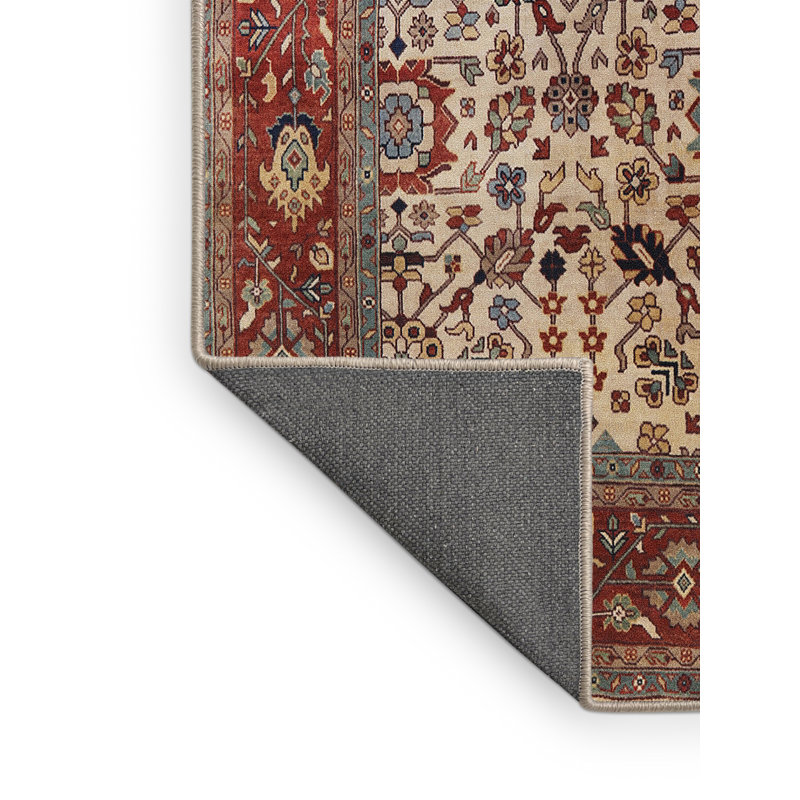 Oriental Indoor Rug, Rectangle 5' x 8'