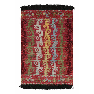One-of-a-Kind 2' X 3' Hand Knotted Area Rug