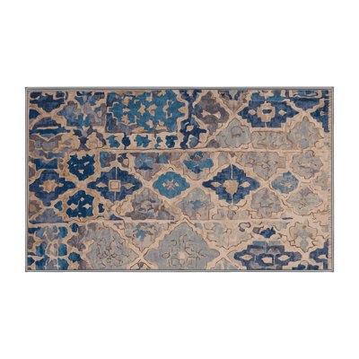 Machine Washable Gray Area Rug