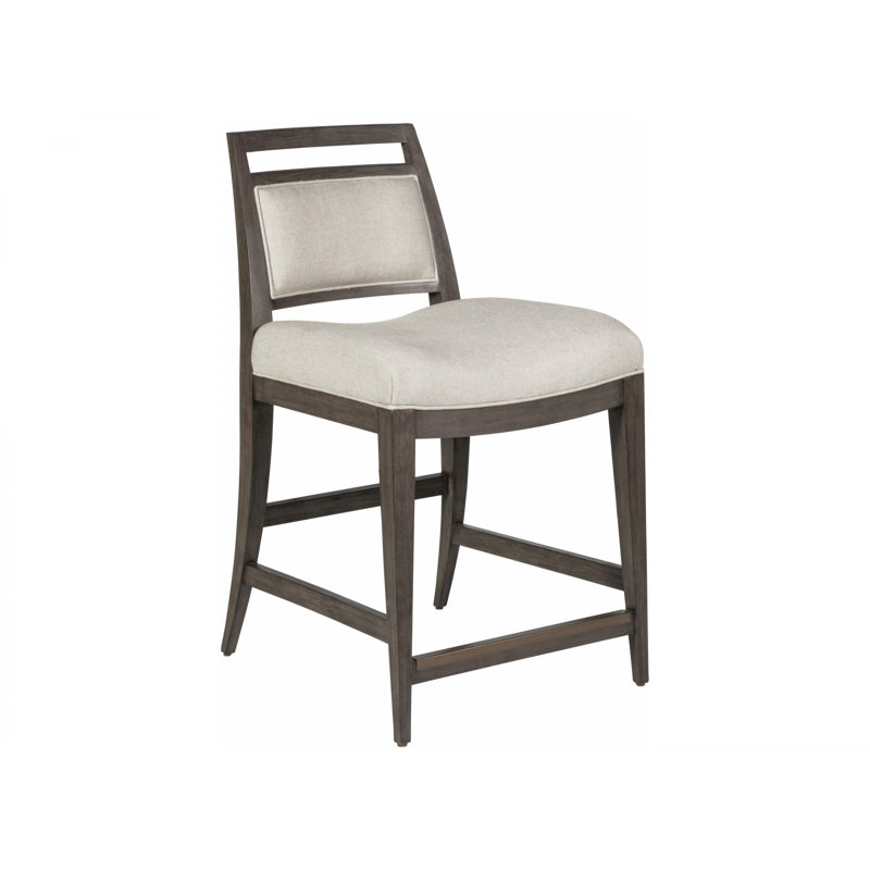 Cohesion Upholstered Stool, Counter Stool (24.5” Seat Height), Antico