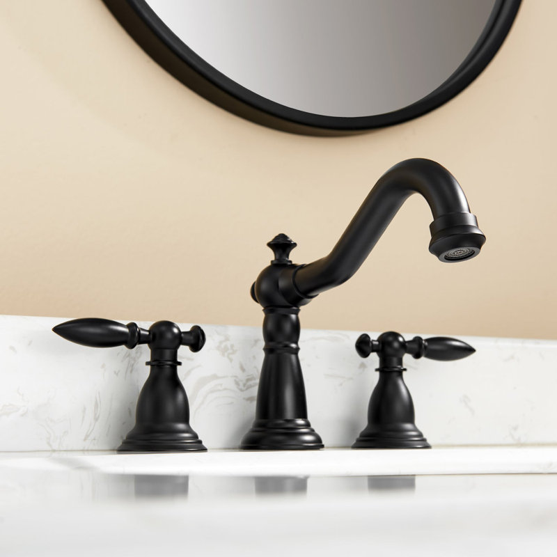 Robinet pour salle de bain AF-006, Noir