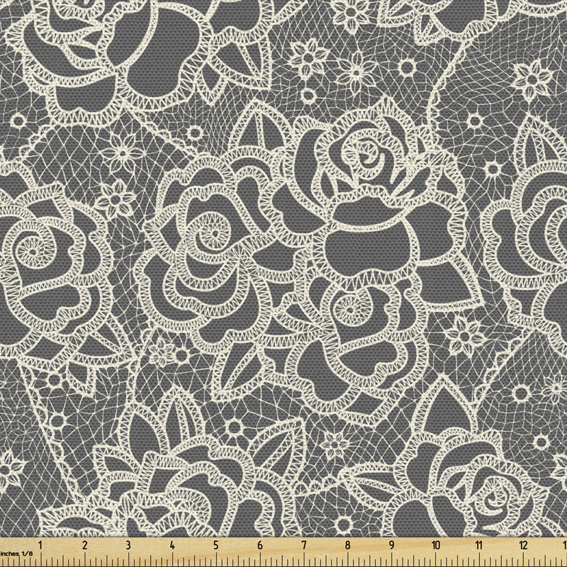Tissu rétro Ambesonne, l 36 po x L 58 po
