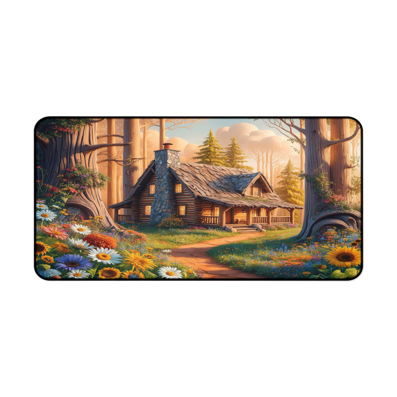 Polyester Desk Pad, 31.5x15.5