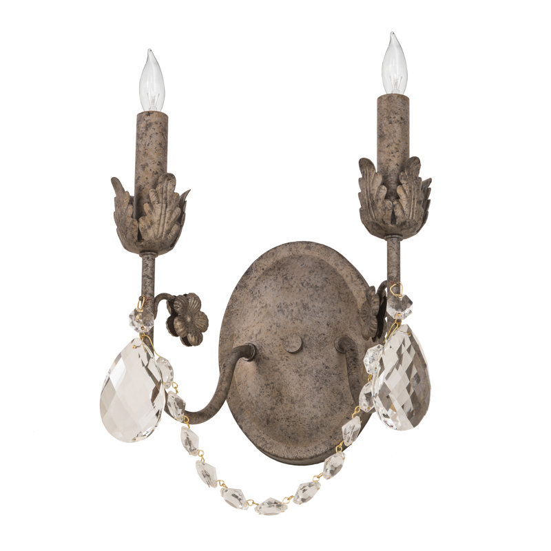 Antonia 2 - Light Candle Wall Light, Corinth