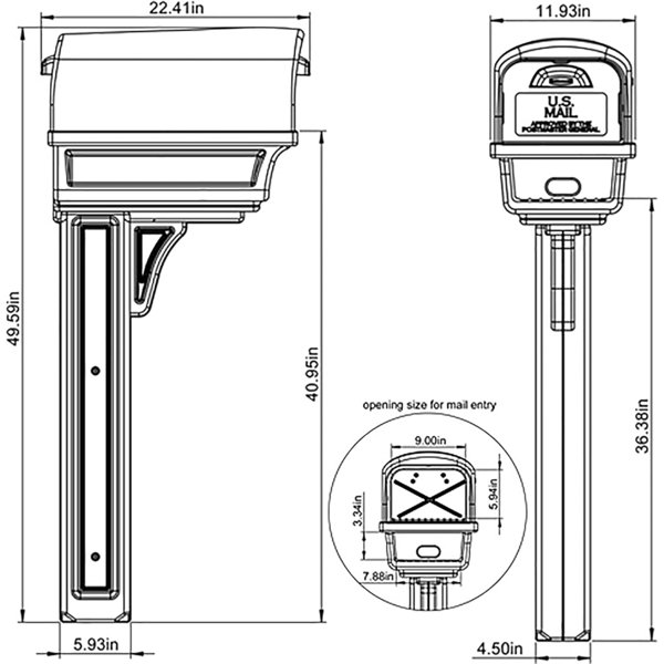 Dimensions du produit