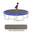 Trampoline 16 pieds avec barre d'équilibre et panier de basketball-116024806