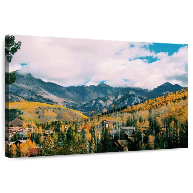Alvord automne Telluride dans la cour, H 30 po x l 45 po