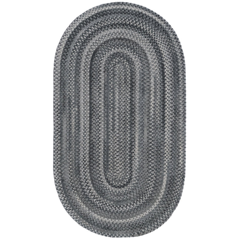 Jaykwon Cotton Indoor Rug, Oval 24" x 36"