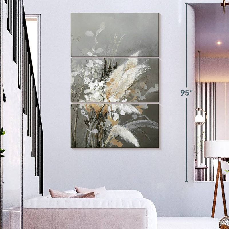 Light Leaves II, 74" H x 48" W
