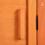 Poulailler orange avec des motifs colorés, une chambre à coucher et une course extérieure pour la planète de la volaille - Structure intelligente, points d'entrée doubles, fondation à l'épreuve