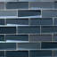 Remington 3D Bricks Bronze Glass Mosaic Tile-700849759