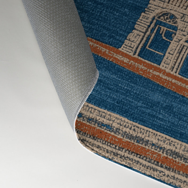 Tapis intérieur et extérieur gris Transport, Rectangle 9 pi x 12 pi