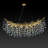 16-Light 55" Dimmable Tree Branches Crystal Linear Chandelier-1635931755