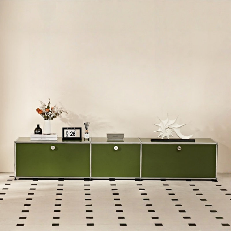 Meuble télé simple vert