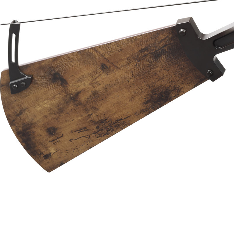 52'' Ceiling Fan, Architectural Bronze with Brown Blades